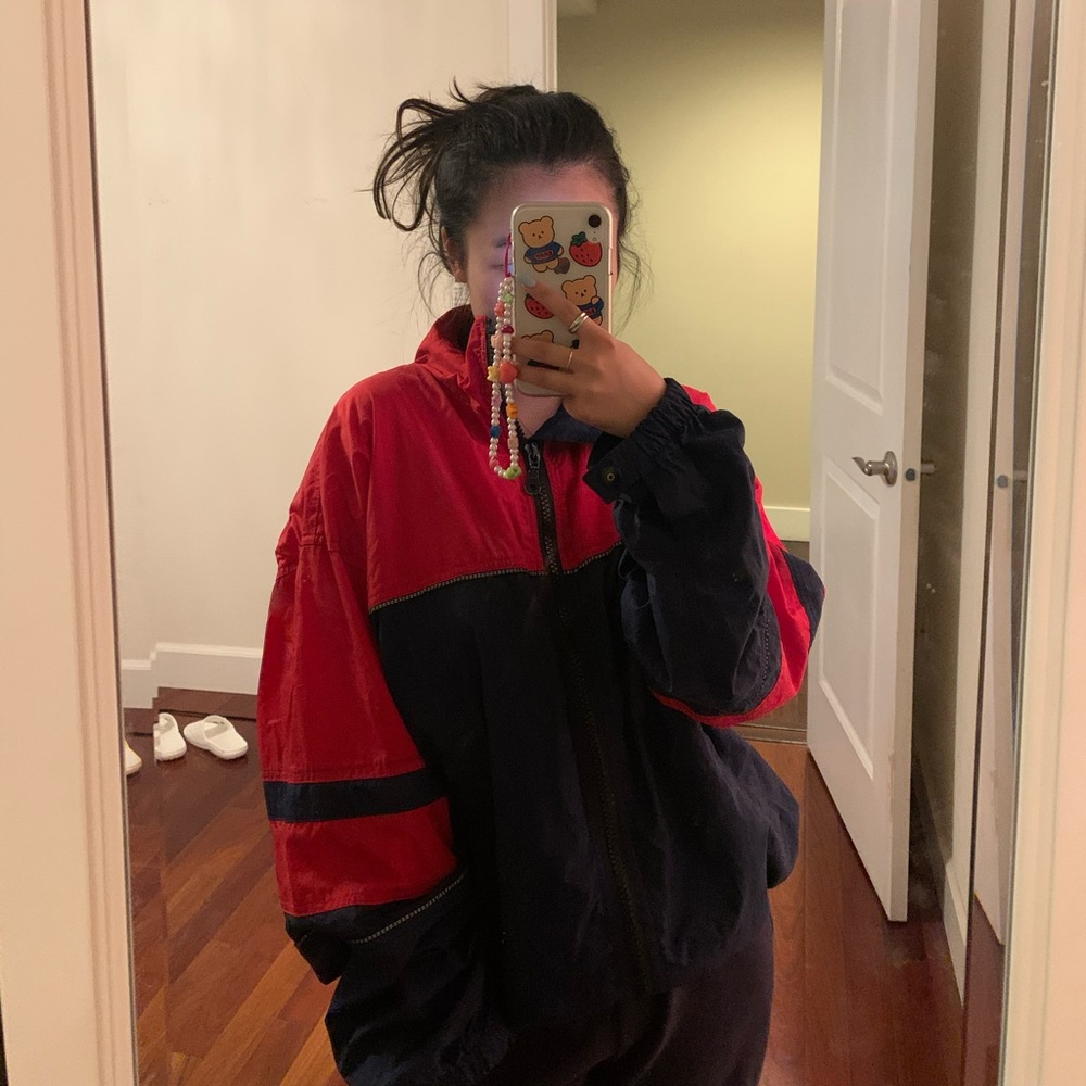 vintage new balance windbreaker